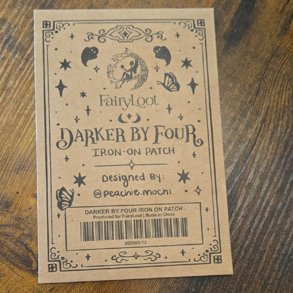 Darker By Four Iron On Patch